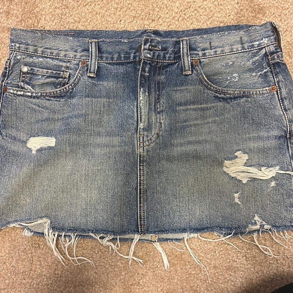 Ralph Lauren denim mini skirt